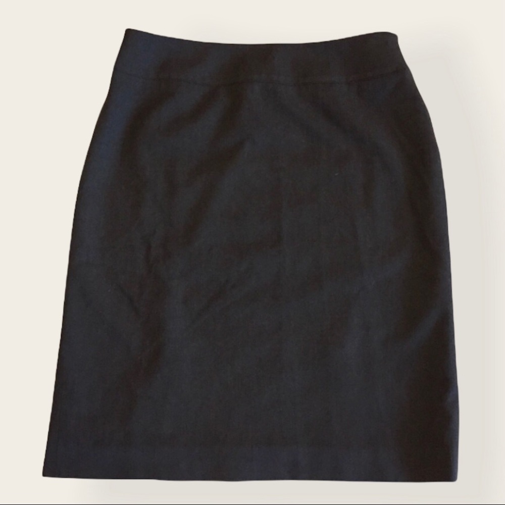 Gray Pencil Skirt